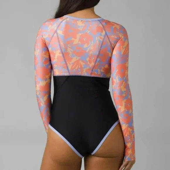 PrAna McKalya One Piece, black colorblock - Picture 3 of 10